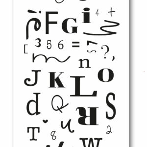 Sello Alfabeto Outdoors - Mintopía