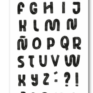 Sello Alfabeto A Volar - Mintopía