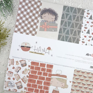 Papeles 12x12 Ohana en diciembre - Alúa Cid