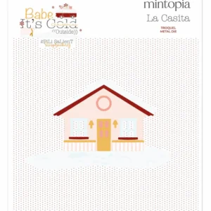 Troquel Casita de montaña Babe it's cold outside - Mintopía