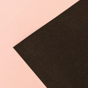 Cartulina Premium Textura Madera Sweet Negro - Mintopía