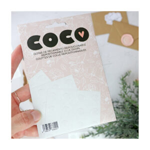 Gotas de adhesivo removible - Alúa Cid