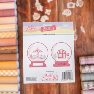 Troquel Bola Fantasia Scrapidad - Bellas Y Creativas