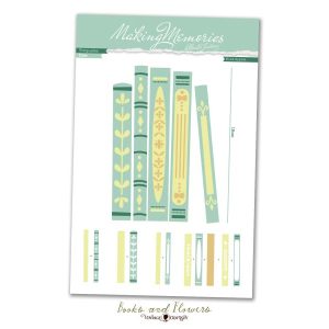 Troquel Book Cover Books & Flowers - Vintage Odyssey